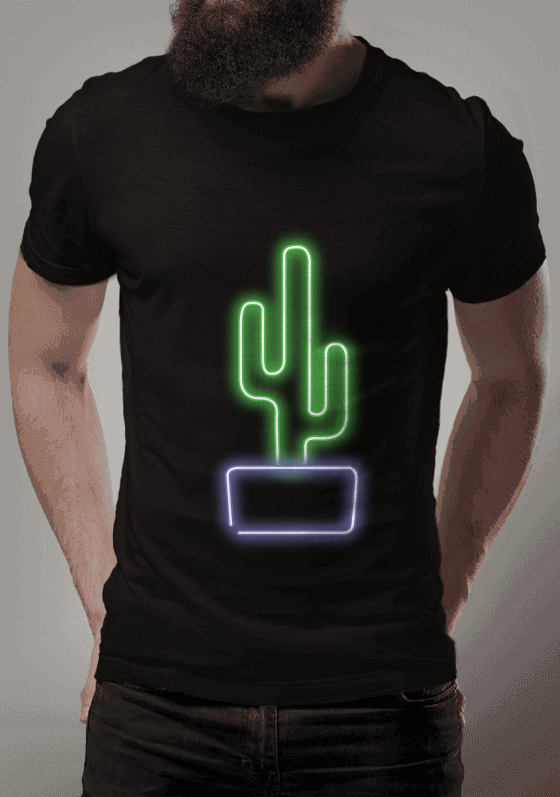 Nome do produto  cactus neon 