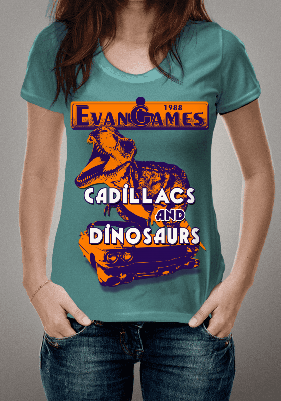 Nome do produto  Cadillacs and Dinosaurs - Evan Games 1988