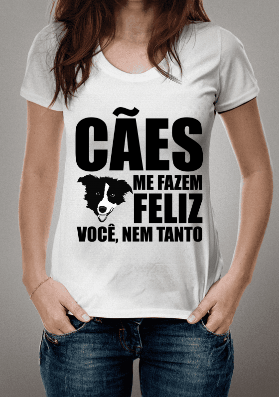 Nome do produto  Cães Me Fazem Feliz