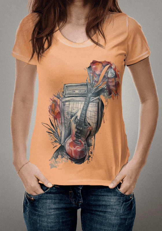 Nome do produto  camisa  guitarra 