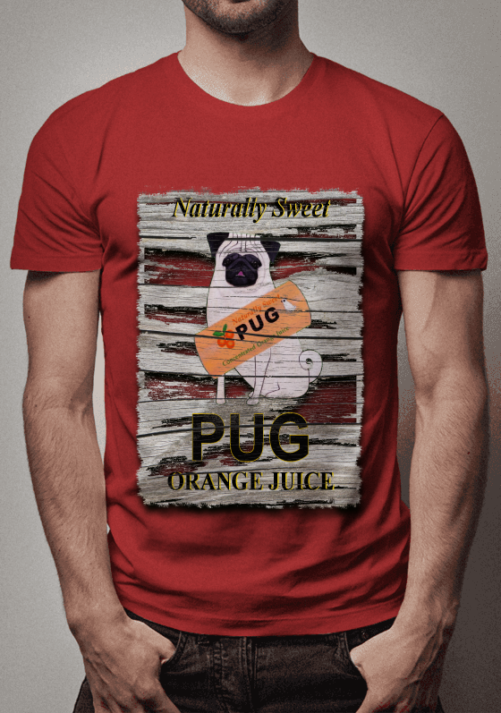 CAMISA  PUG DOG