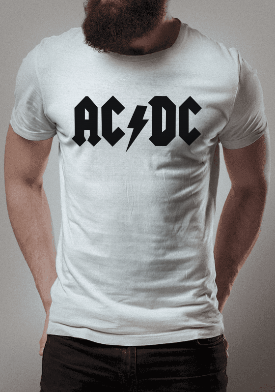 Nome do produto  Camisa AC DC 