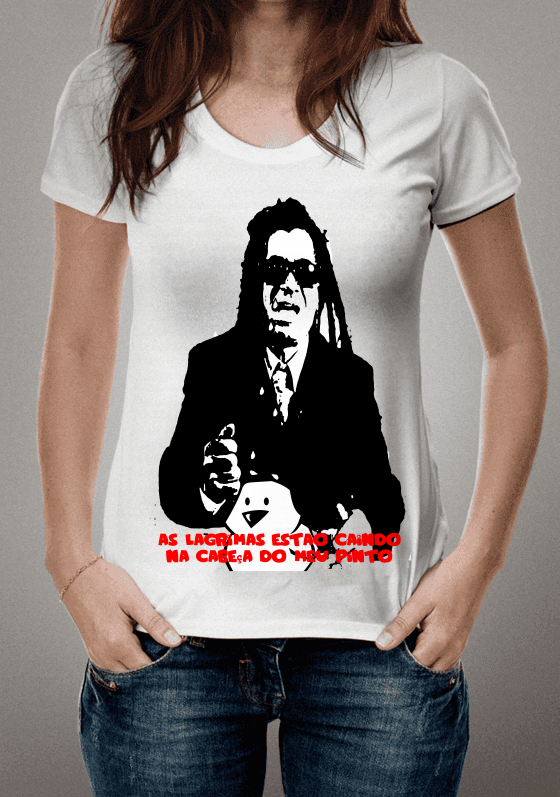 Camisa-Away lagrimas caindo