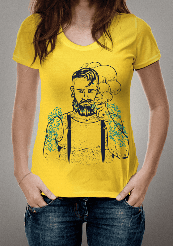 camisa barbudo 