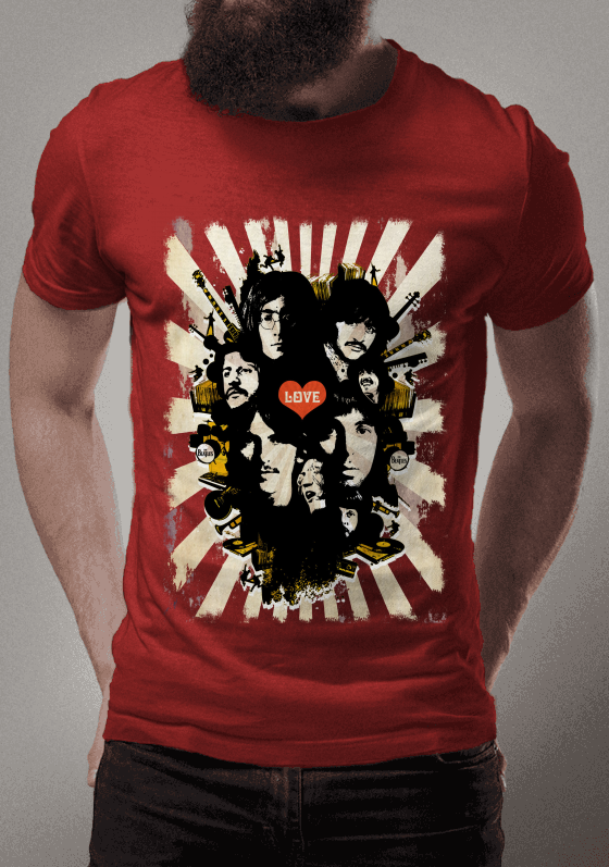 CAMISA BEATLES