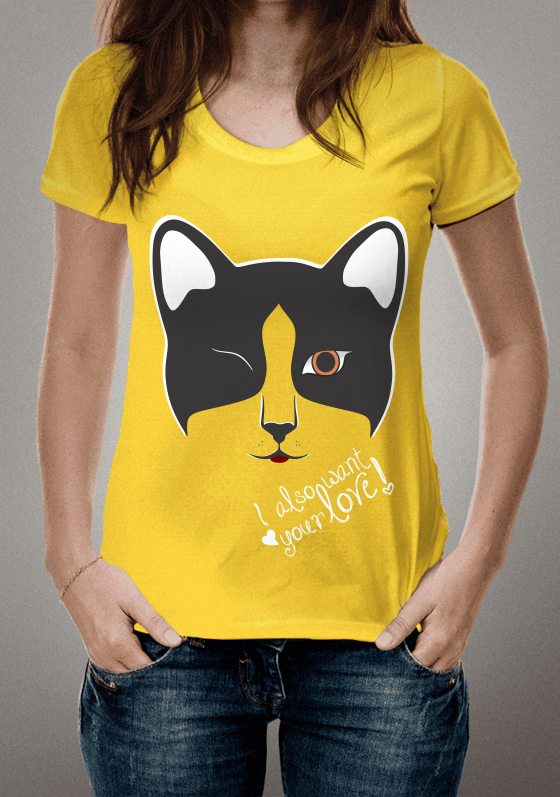 Nome do produto  Camisa blind cat