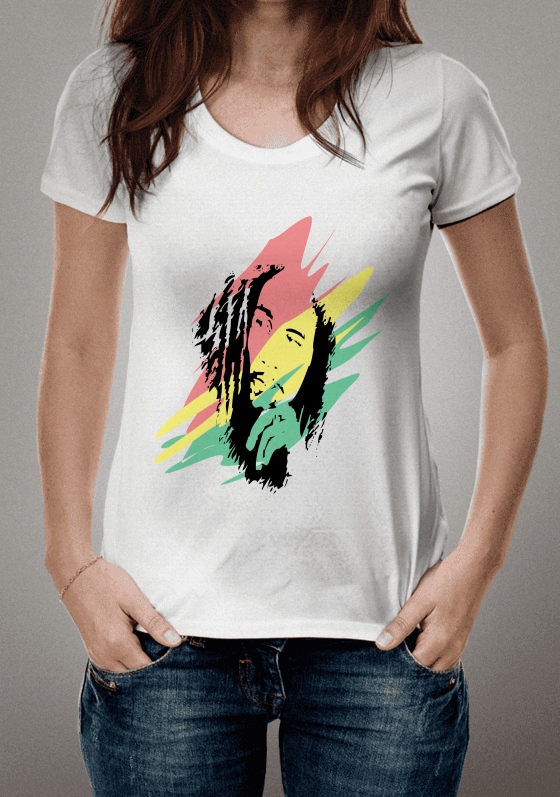 Camisa Bob Marley