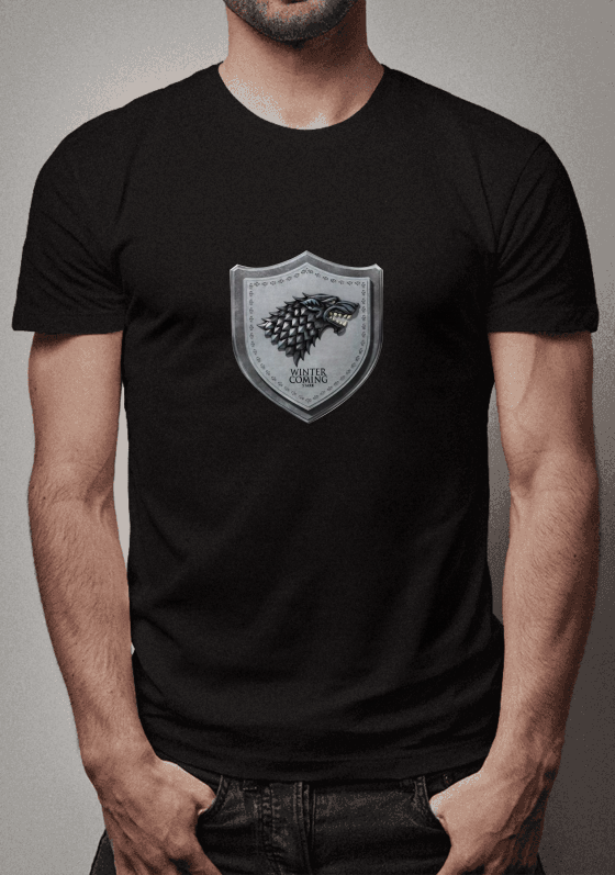 Nome do produto  Camisa Brasão Stark