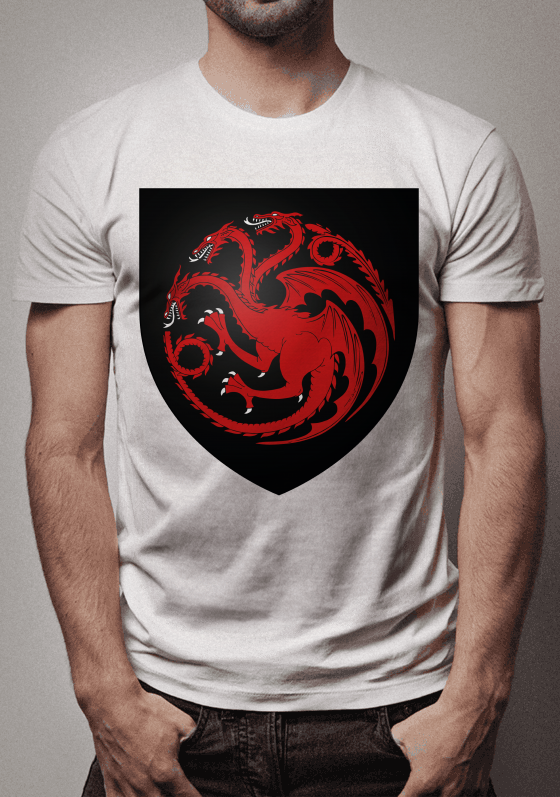 Nome do produto  Camisa Brasão Targaryen