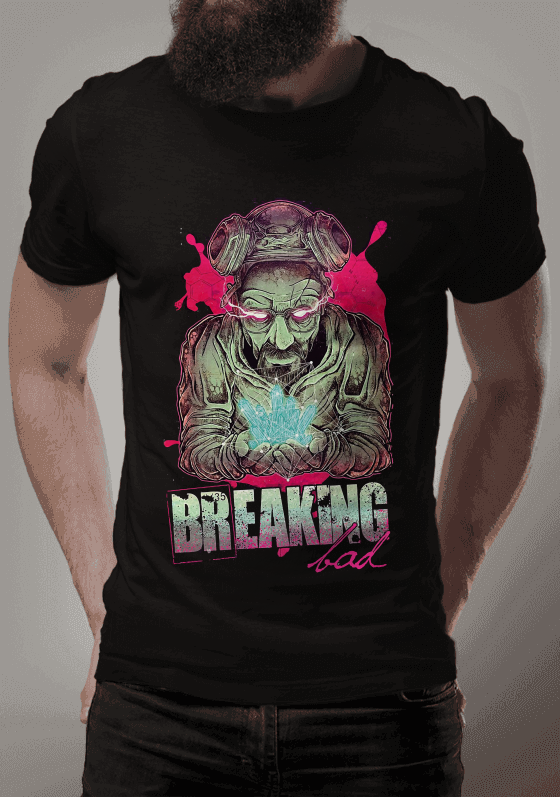 Nome do produto  Camisa Breaking Bad