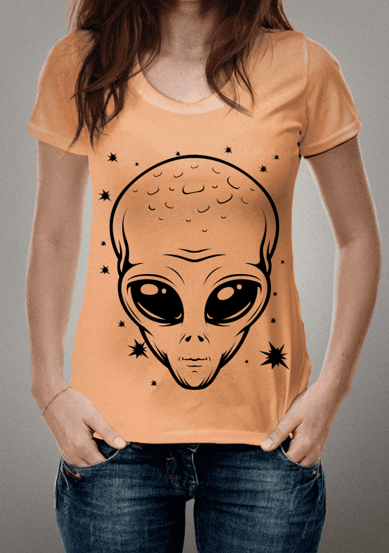 Nome do produto  Camisa Cabeça Alien