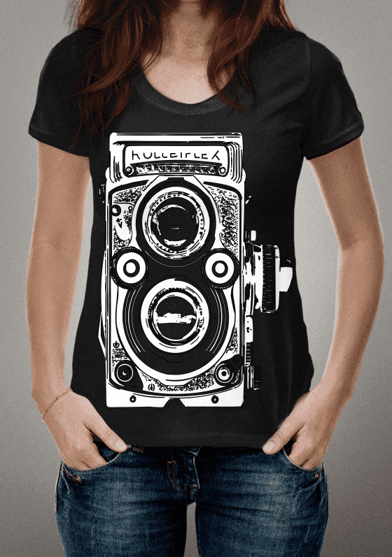 Nome do produto  Camisa Câmera Retrô II