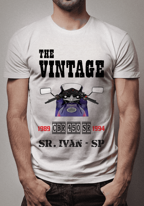 Nome do produto  CAMISA CBR 450 SR - MODELO PERSONALIZADO 1