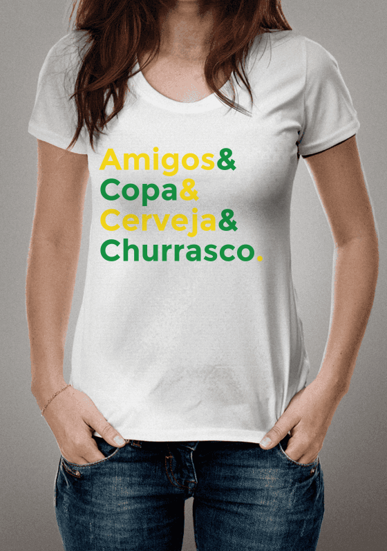 Nome do produto  Camisa Copa do Mundo