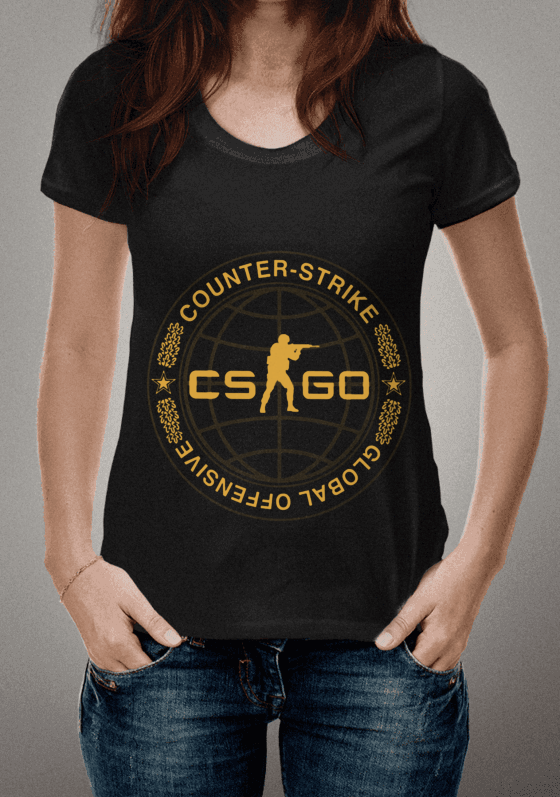 CAMISA CS:GO GLOBAL OFFENSIVE