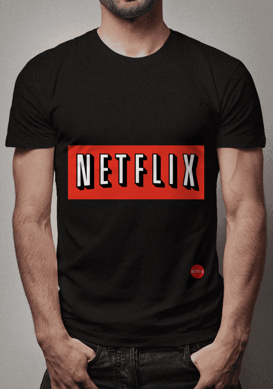 Nome do produto: Camisa da netflix