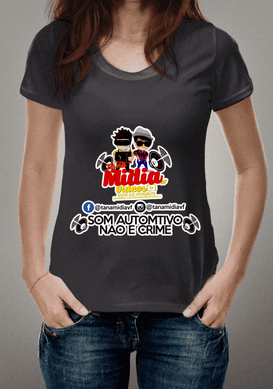 Nome do produto  camisa do canal ta na midia vf videos 