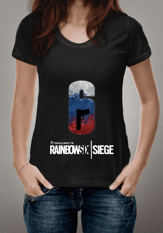 Nome do produto  camisa do rainbowsix siege
