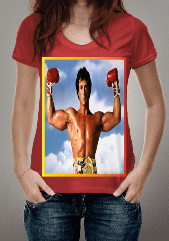 Nome do produto  camisa do Rocky um lutador