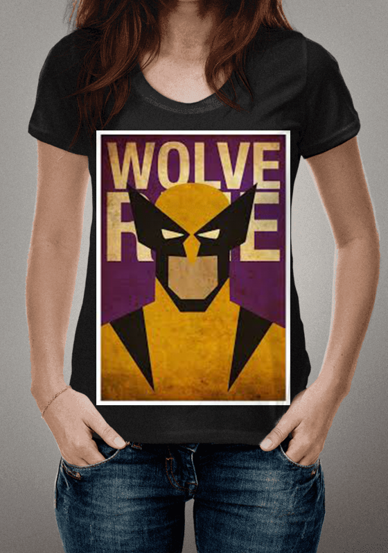 Nome do produto  camisa do wolverine