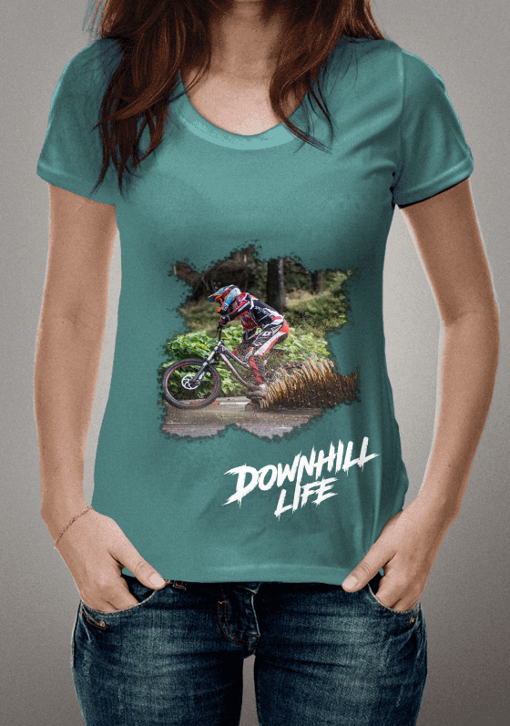 Nome do produto  Camisa Downhill Life 