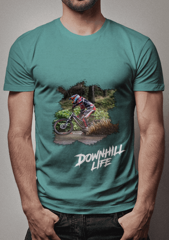 Nome do produto  Camisa Downhill Life 
