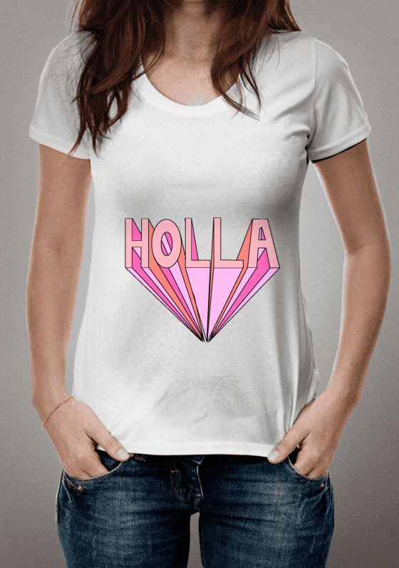 CAMISA "HOLA"