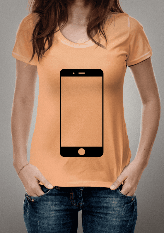 Nome do produto  Camisa Estampa Iphone