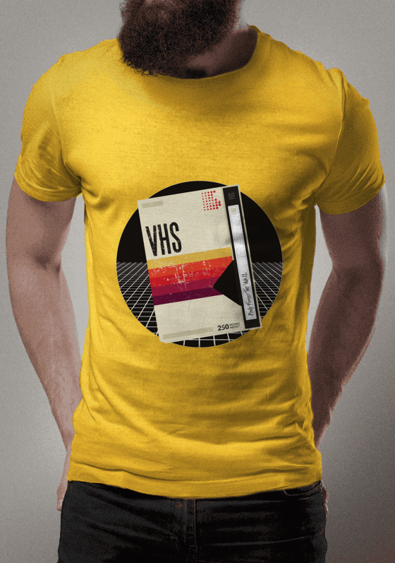 Nome do produto  Camisa estampa VHS vintage
