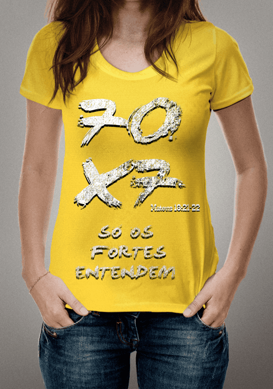 CAMISA EVANGÉLICA 70X7