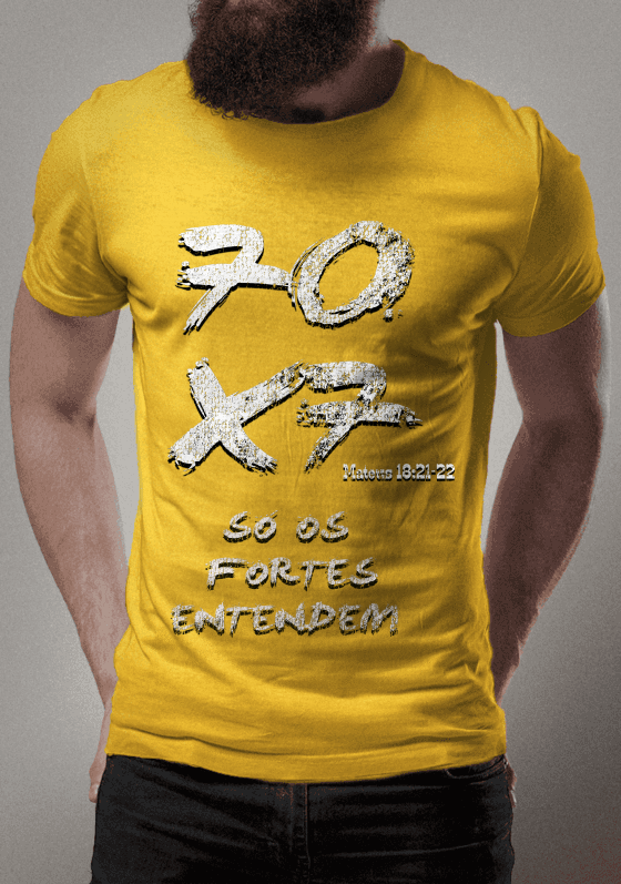 CAMISA EVANGÉLICA 70X7