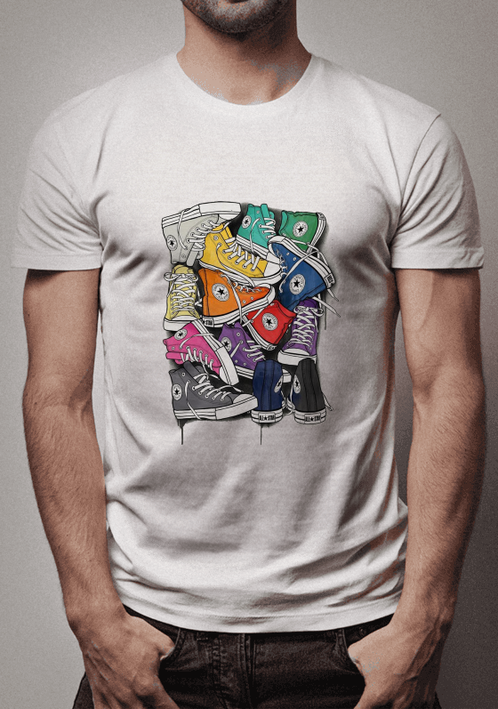 Camisa feminina Ténis