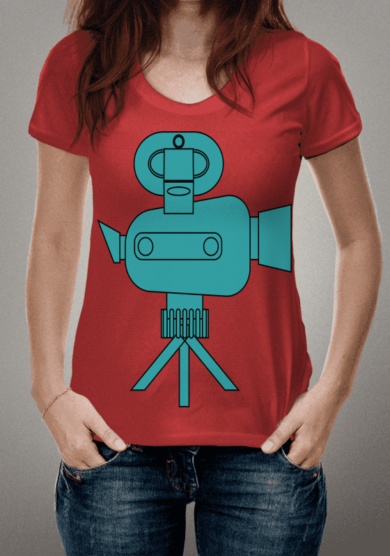 Nome do produto: Camisa Filmadora Retrô