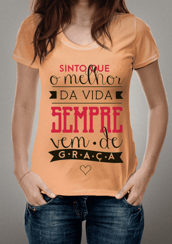 Nome do produto  Camisa frase