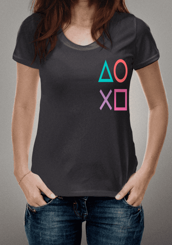 Camisa Gamer minimalista