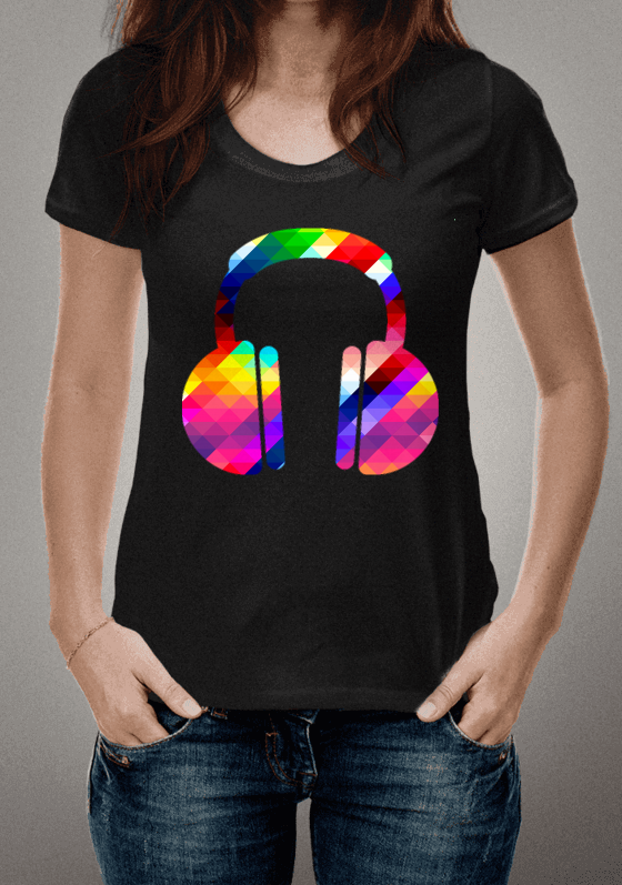 Camisa Headphone