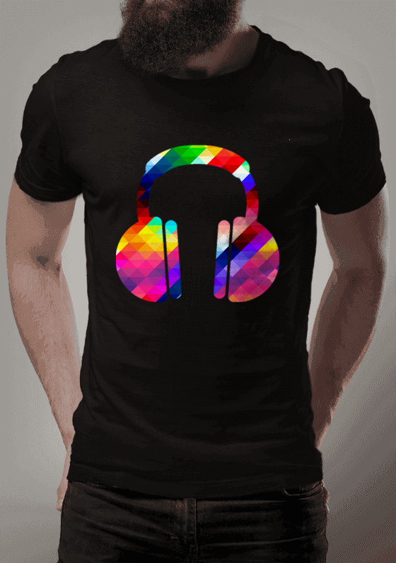 Camisa Headphone