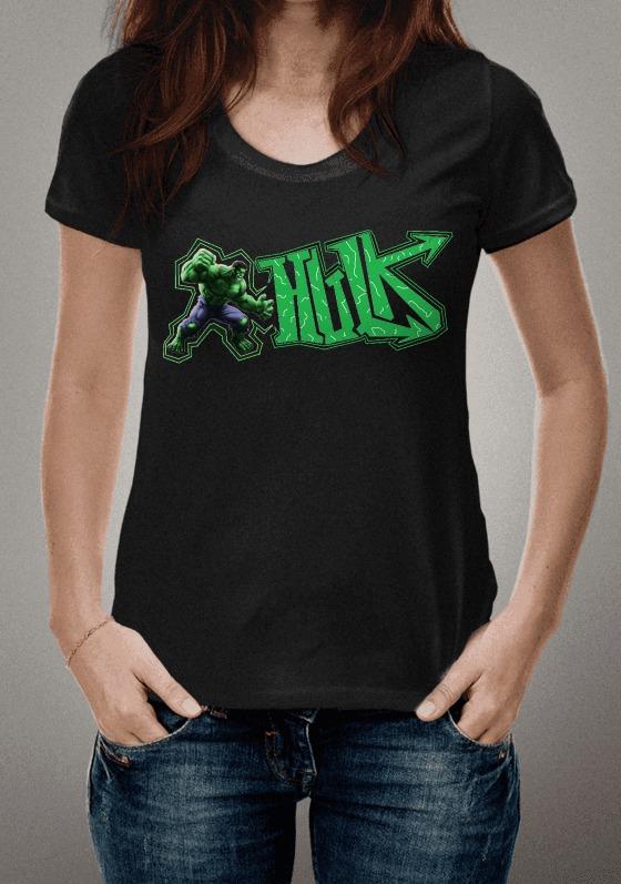 Nome do produto: Camisa Hulk Personalizada 