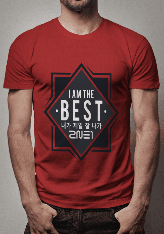 Nome do produto: Camisa I Am The Best 2NE1