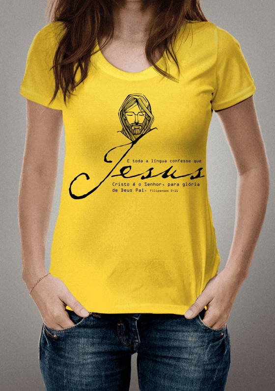 Nome do produto  CAMISA JESUS É O SENHOR
