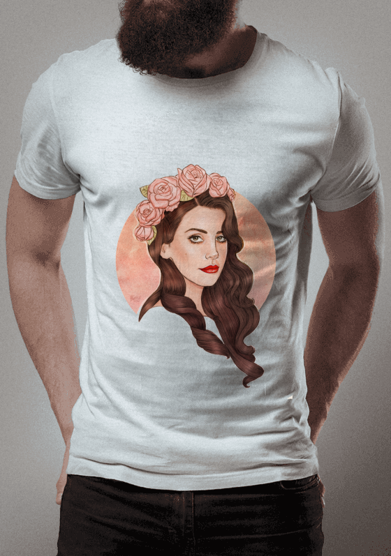 Nome do produto  Camisa Lana Del Rey
