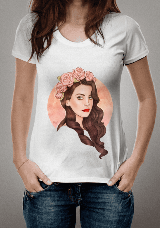 Nome do produto  Camisa Lana Del Rey