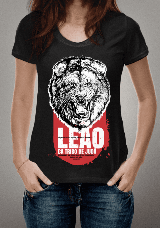 Nome do produto  CAMISA LEÃO DE JUDÁ