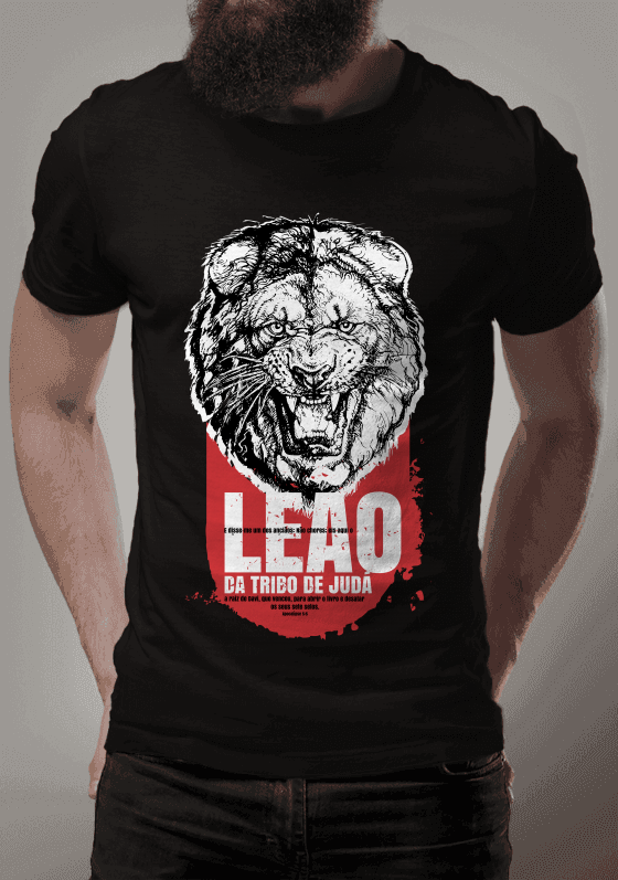 Nome do produto  CAMISA LEÃO DE JUDÁ