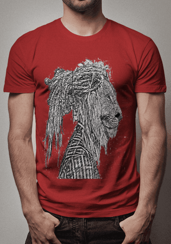 Nome do produto  Camisa Leão Rastafari