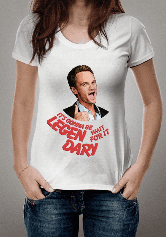 Camisa Legendary - How I Met Your Mother 