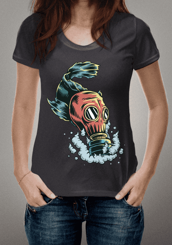 Nome do produto: Camisa mascara steampunk