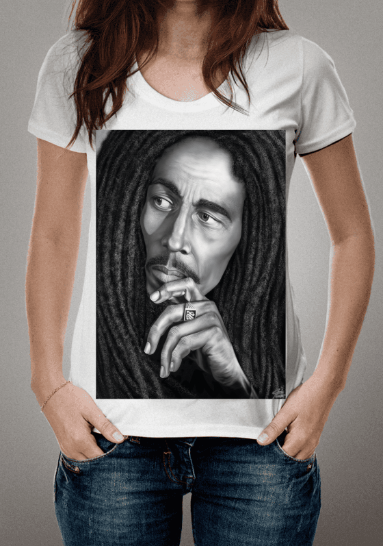 Nome do produto  Camisa masculina bob marley