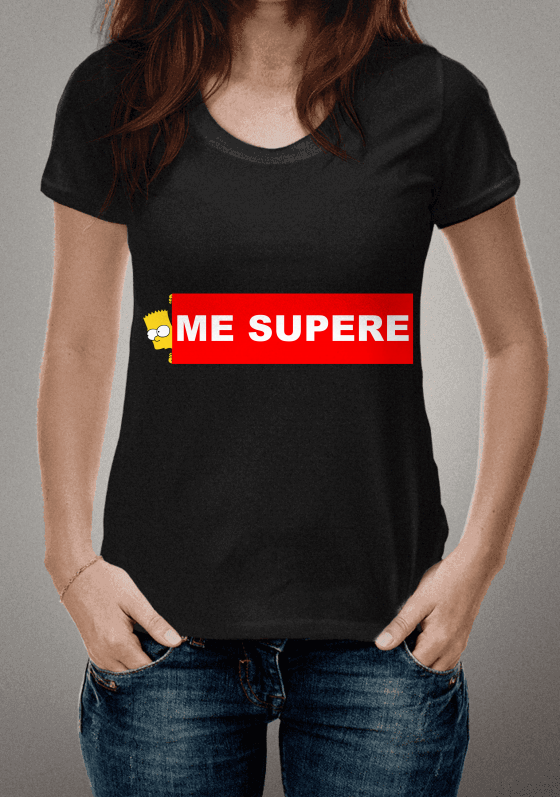 Nome do produto  CAMISA ME SUPERE 