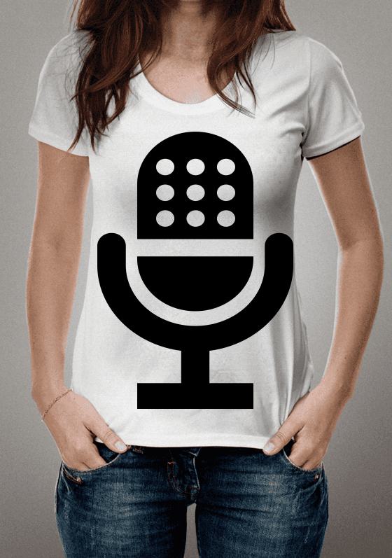 Nome do produto  Camisa Microfone Condensador